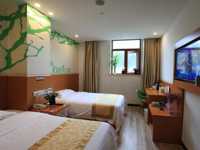 Vatica Shangdong Zaozhuang Tengzhou Railway Station Hotel Eksteriør billede