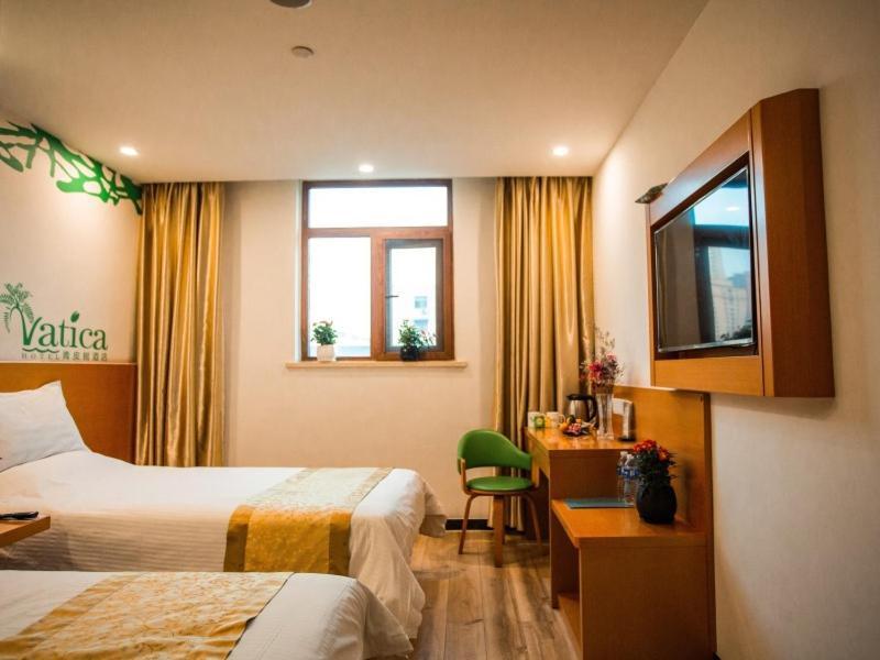 Vatica Shangdong Zaozhuang Tengzhou Railway Station Hotel Eksteriør billede