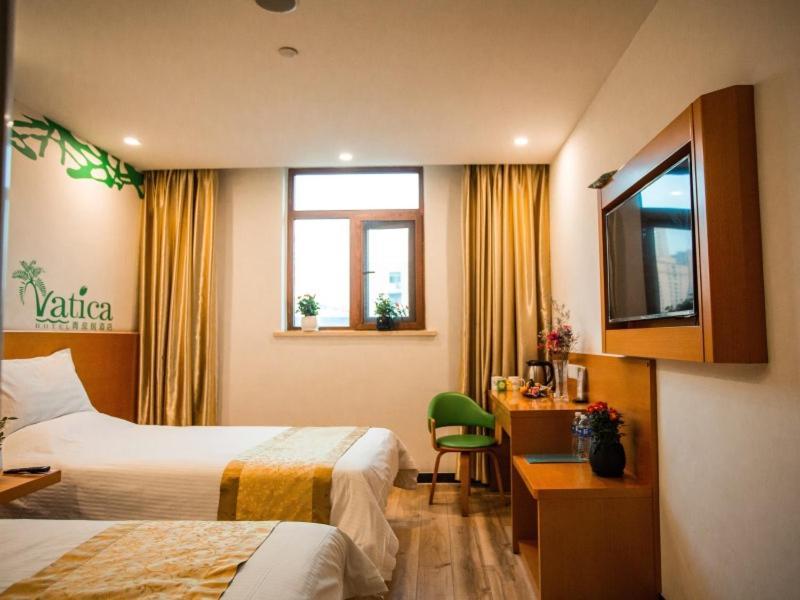 Vatica Shangdong Zaozhuang Tengzhou Railway Station Hotel Eksteriør billede