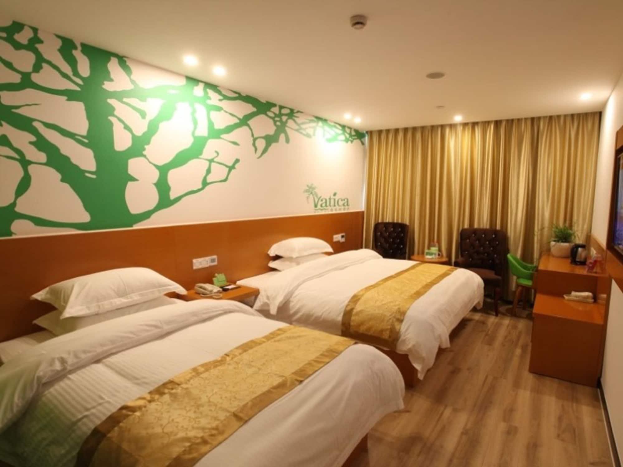 Vatica Shangdong Zaozhuang Tengzhou Railway Station Hotel Eksteriør billede