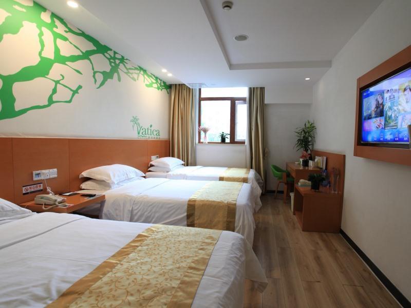 Vatica Shangdong Zaozhuang Tengzhou Railway Station Hotel Eksteriør billede