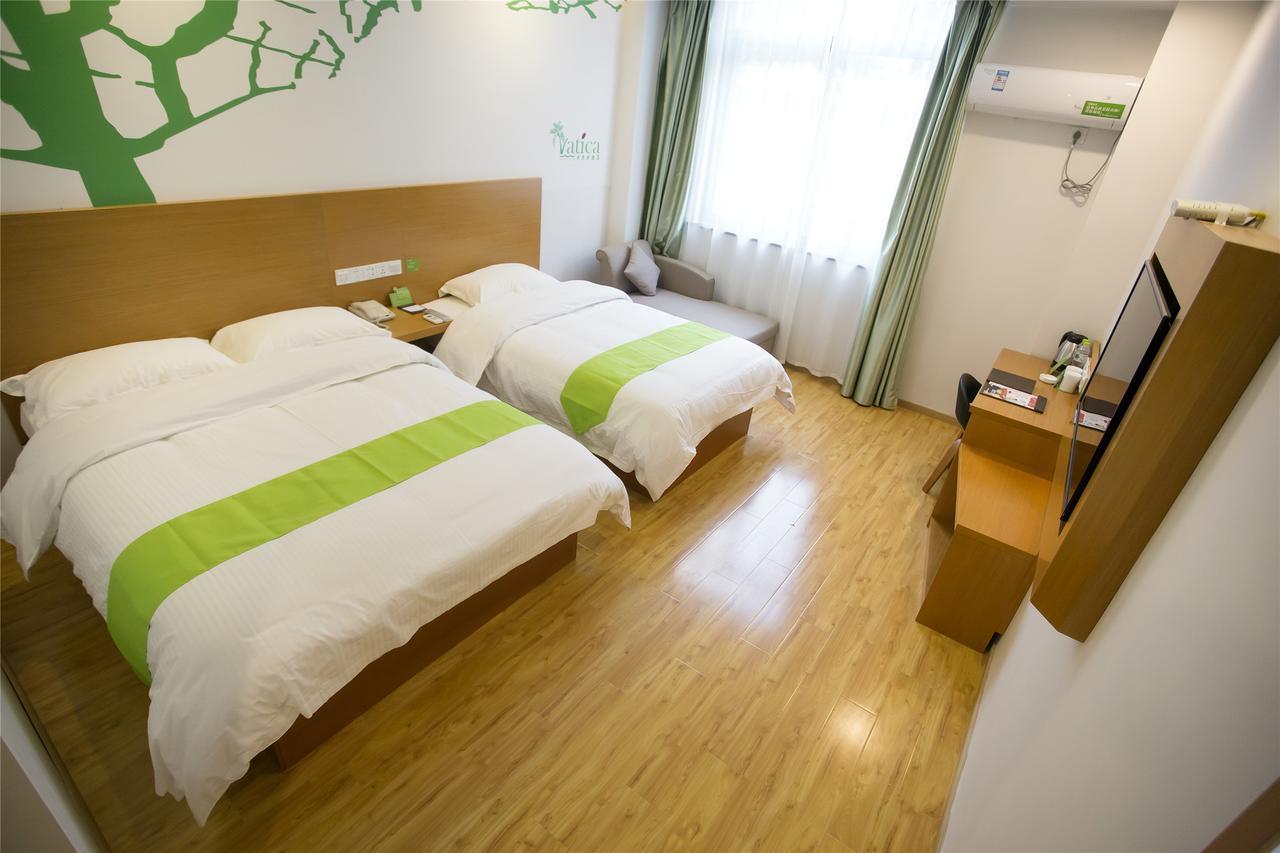 Vatica Shangdong Zaozhuang Tengzhou Railway Station Hotel Eksteriør billede